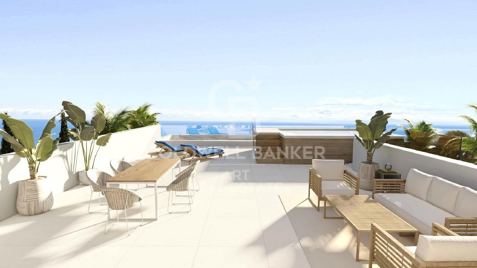 Luxury villa with panoramic sea view in Bahía de las Rocas, Manilva