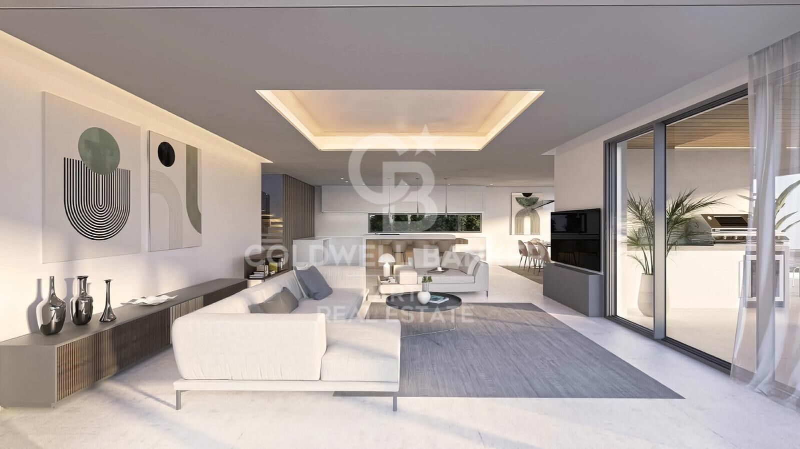 Luxury villa with panoramic sea view in Bahía de las Rocas, Manilva