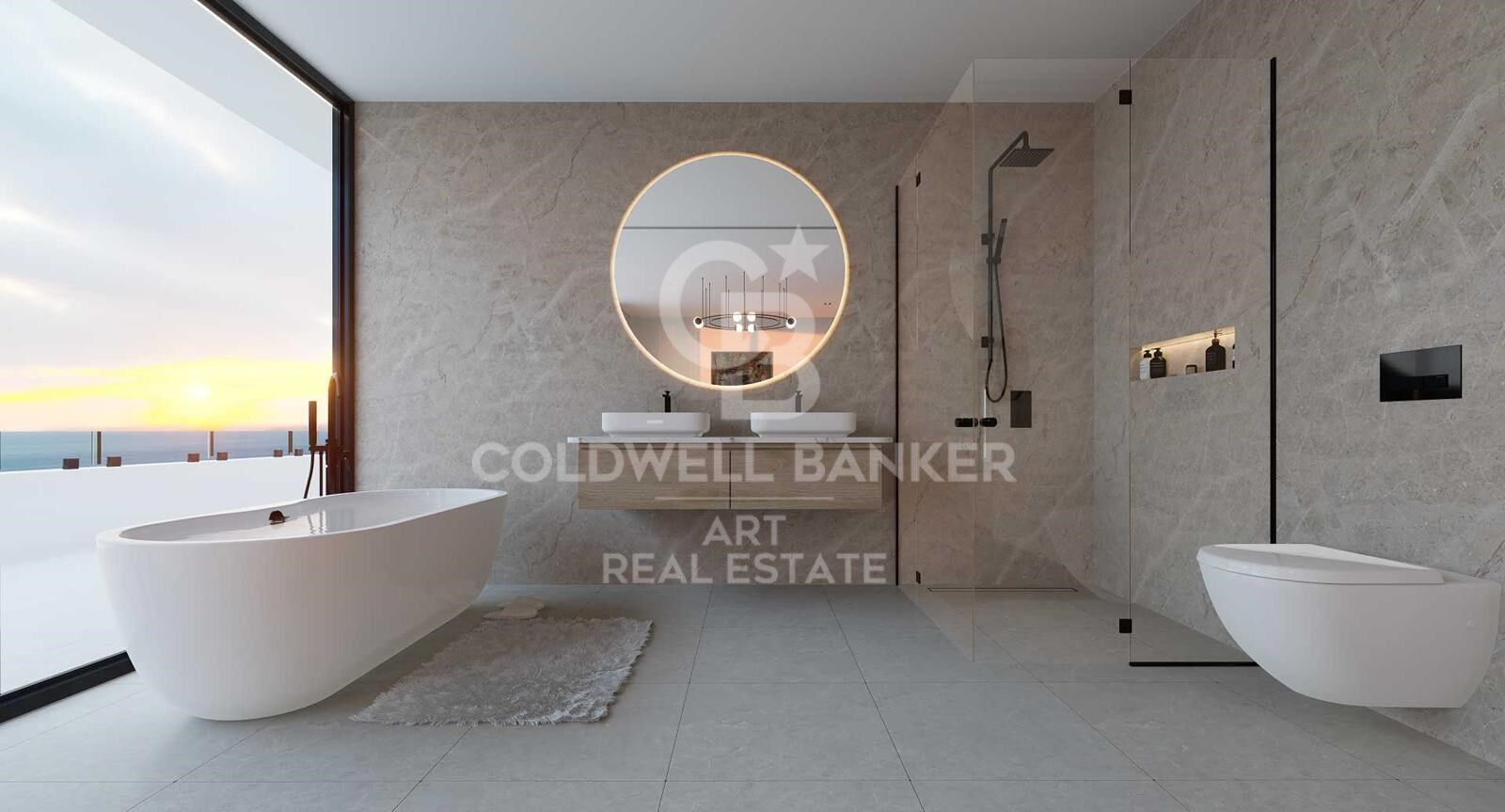 Villa neuve moderne avec vue panoramique à Valle Romano, Estepona