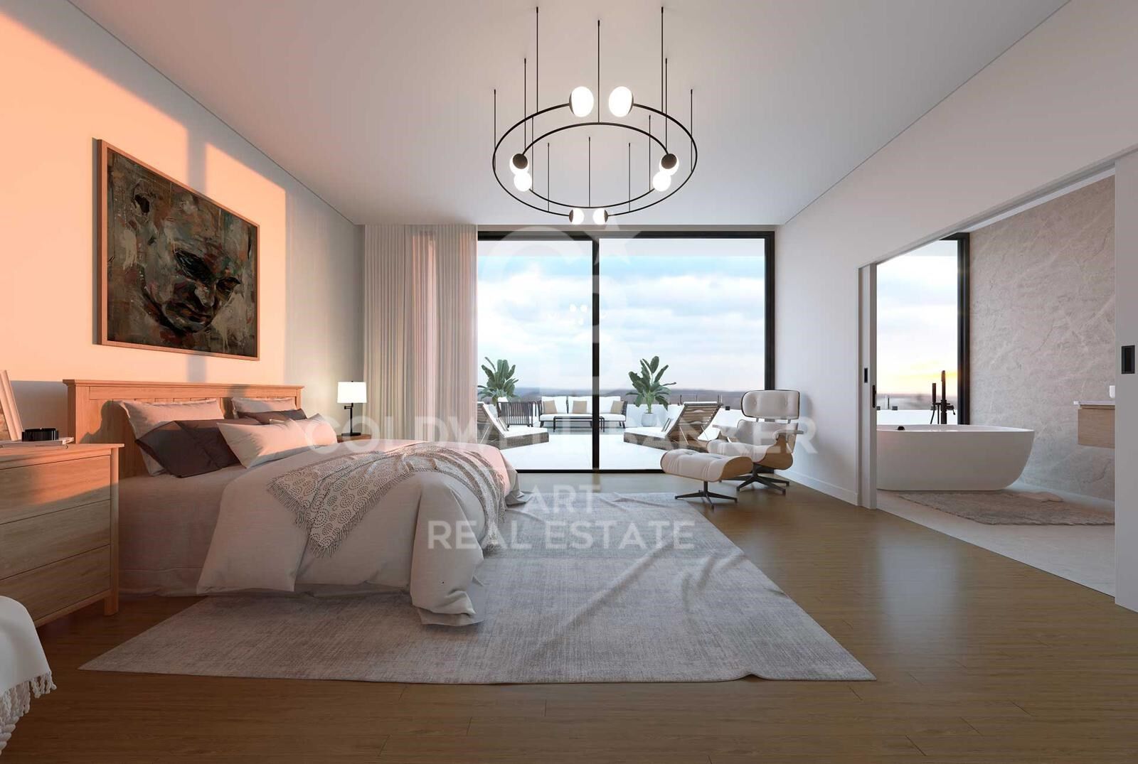 Villa neuve moderne avec vue panoramique à Valle Romano, Estepona