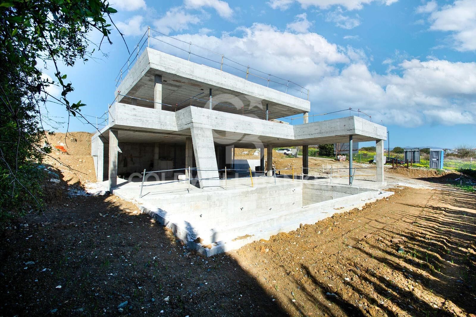 Villa neuve moderne avec vue panoramique à Valle Romano, Estepona