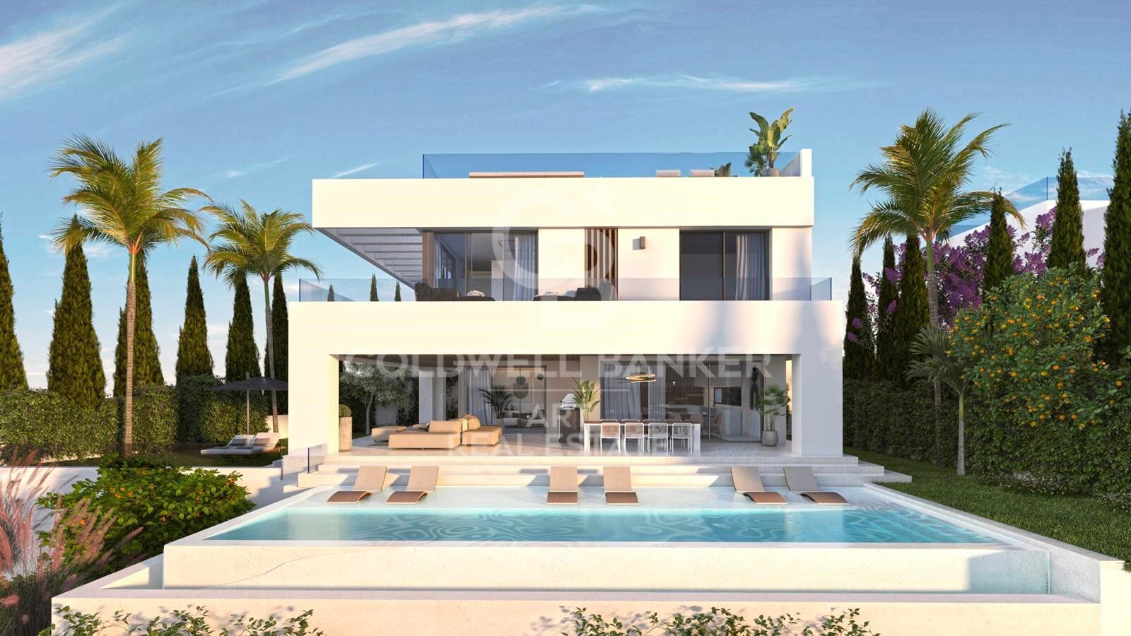 Exklusives Grundstück mit Panoramablick auf das Meer in Bahía de Las Rocas, Manilva