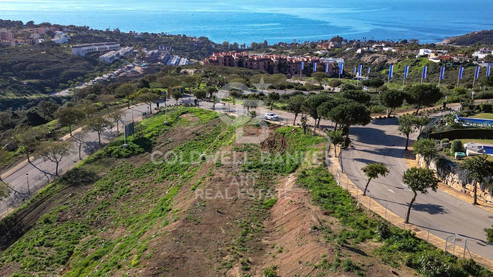 Terrain exclusif avec vue panoramique sur la mer à Bahía de Las Rocas, Manilva