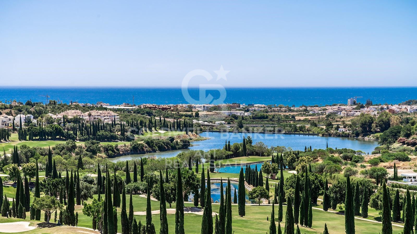 Moderne Luxusvilla mit Meerblick in Los Flamingos, Benahavís