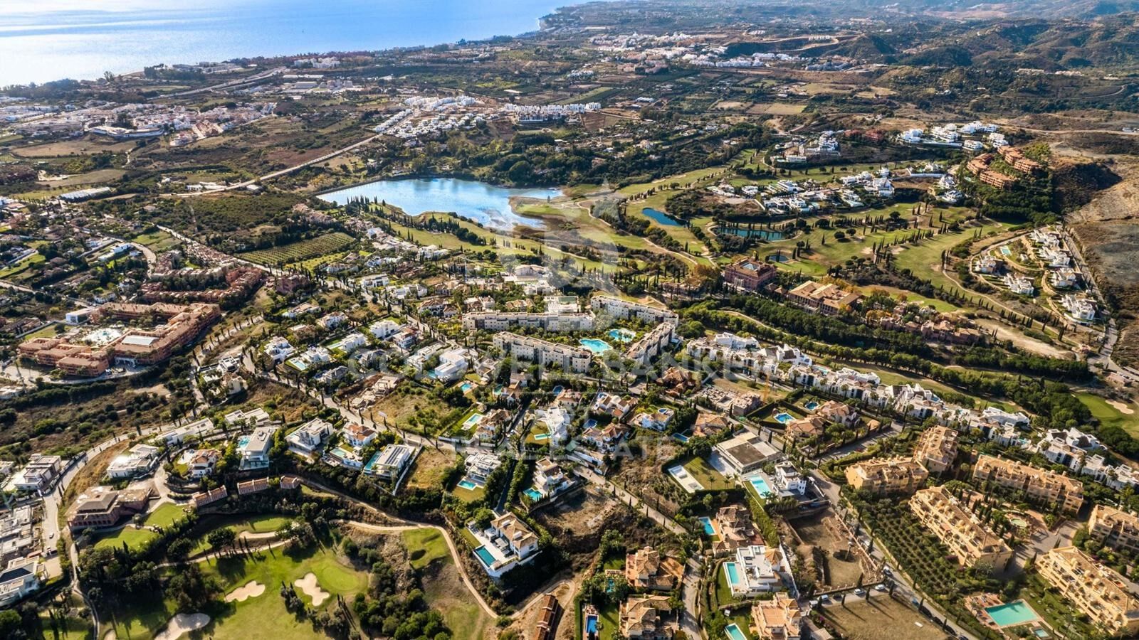 Moderne Luxusvilla mit Meerblick in Los Flamingos, Benahavís
