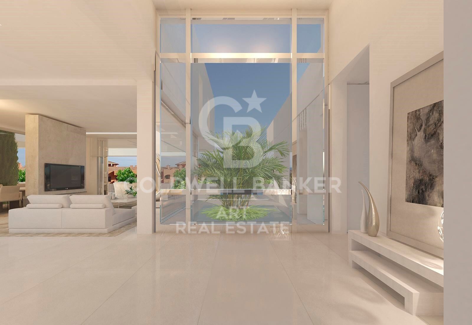 Villa contemporánea de lujo con vistas al mar en Los Flamingos, Benahavís