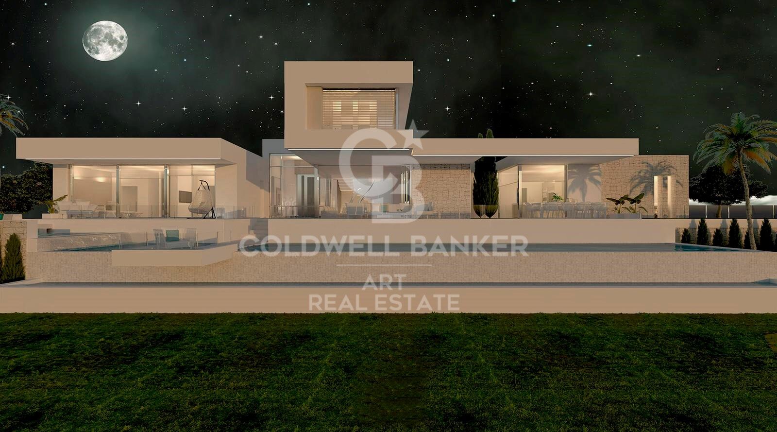 Luxury contemporary villa with sea views in Los Flamingos, Benahavís