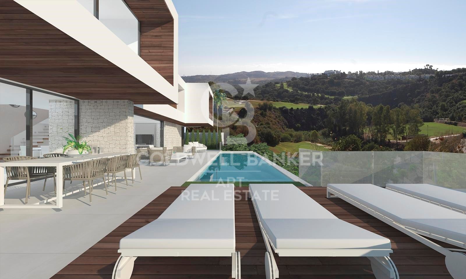 Villa mediterránea junto al golf en La Cala Golf, Mijas