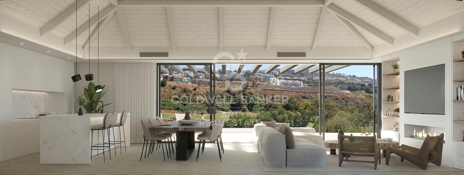 Elegante villa privada en ubicación segura, La Cala Golf, Mijas