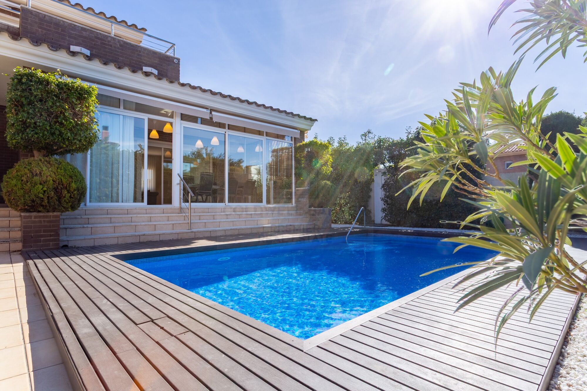 Chalet avec piscine et barbecue à Vilafortuny