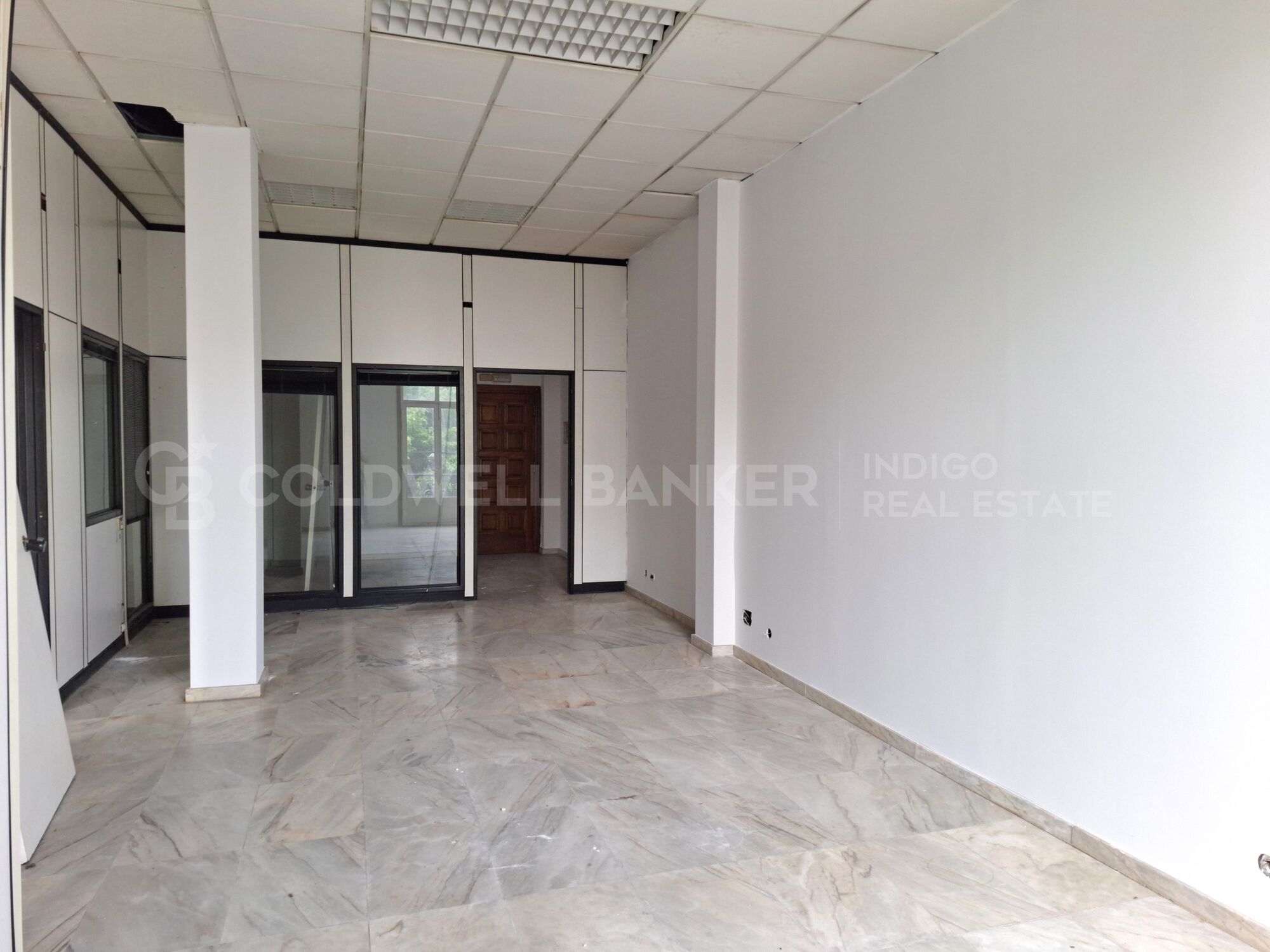 Büro mit hervorragender Aussicht an der Plaza de Compostela