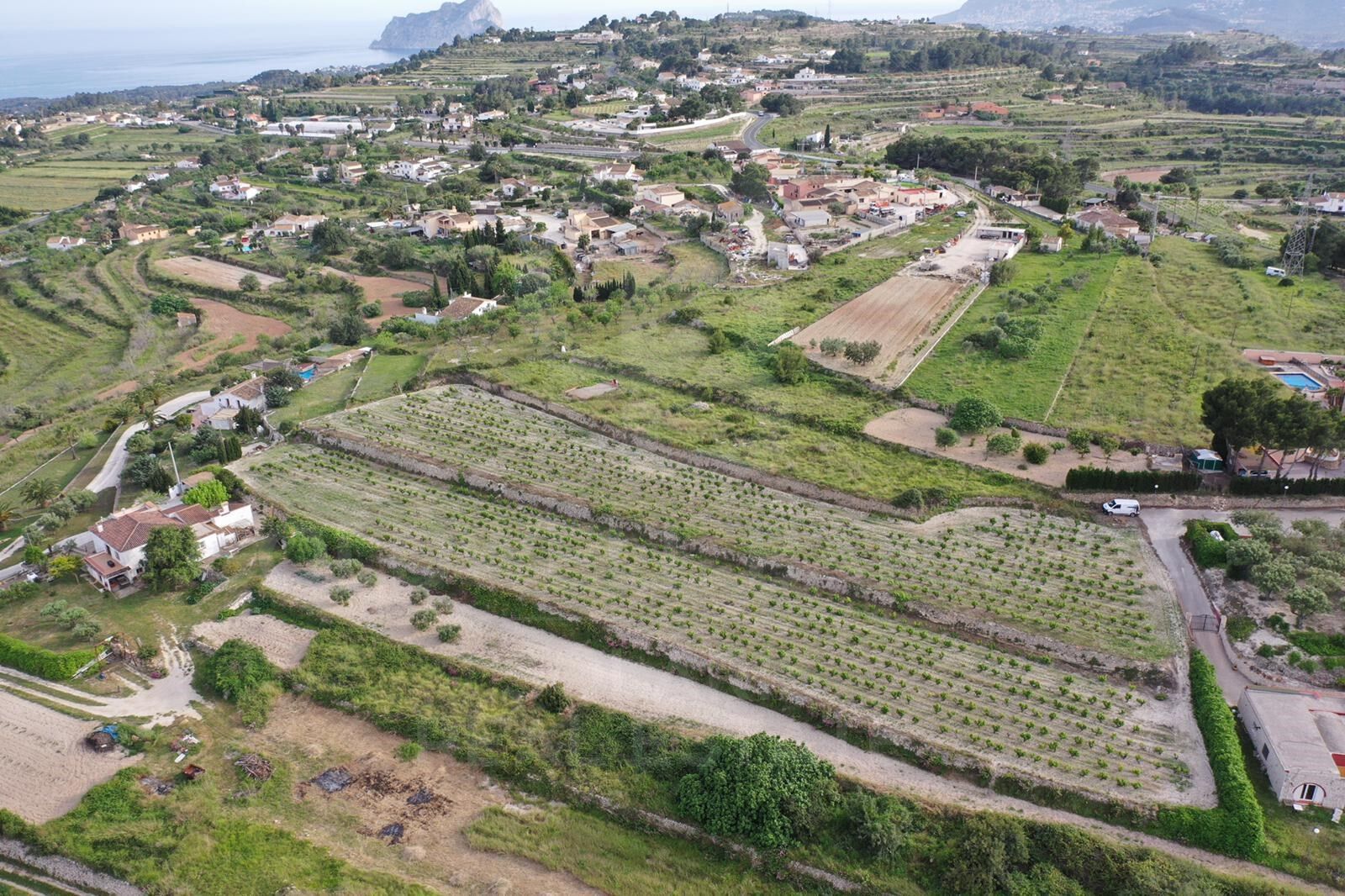 Finca Enara - Proyecto de construcción de Finca con vistas al mar y al campo