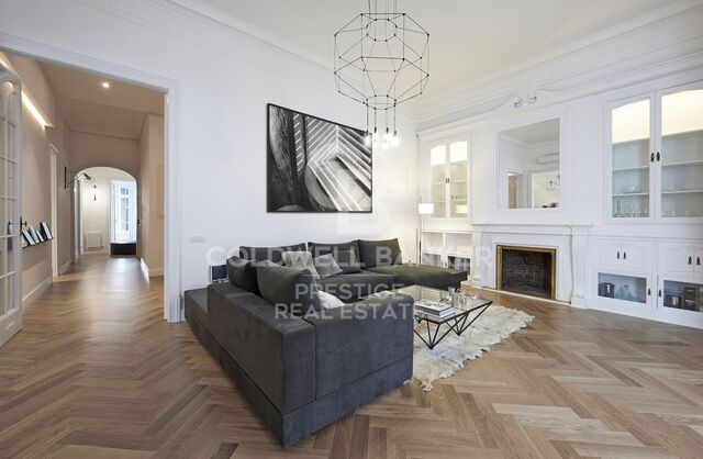 Exclusive furnished apartment in a stately building - Av. Diagonal & Enric Granados