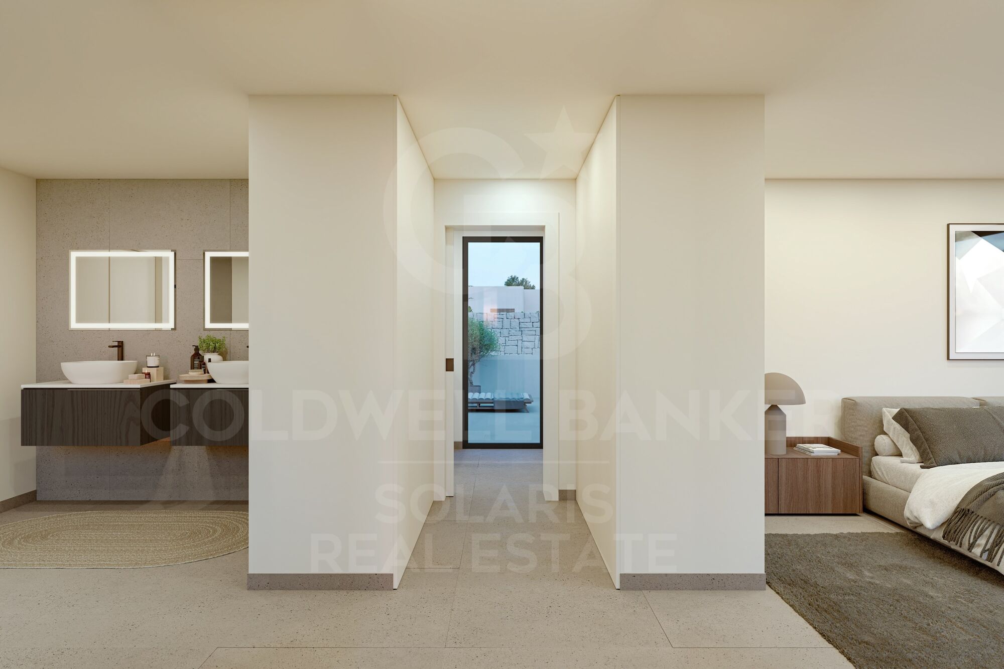 Ibizan Elegance in Moraira: New Villa with Pool, Garden and Unobstructed Views