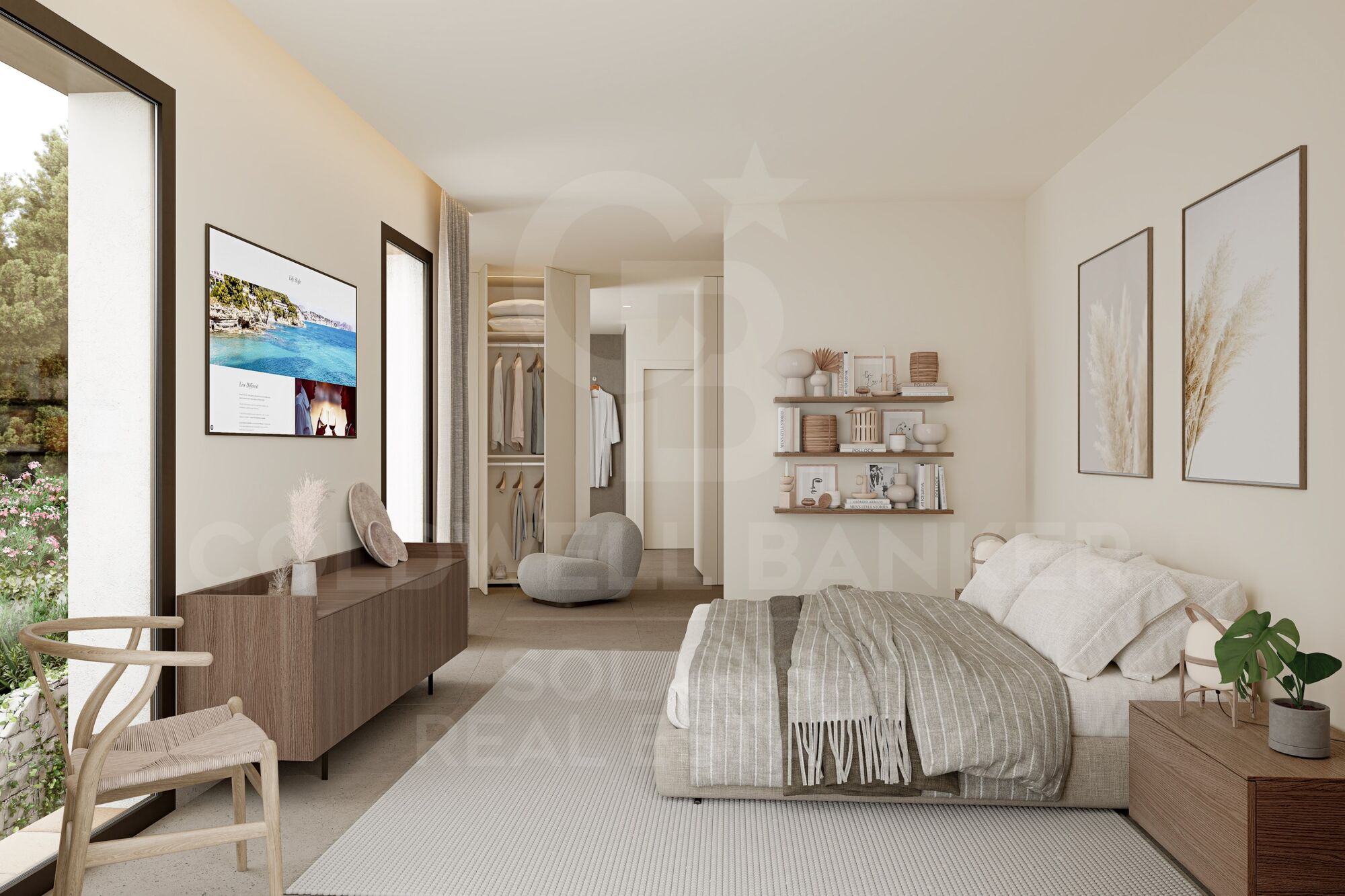 L'élégance d'Ibiza à Moraira : nouvelle villa avec piscine, jardin et vue imprenable