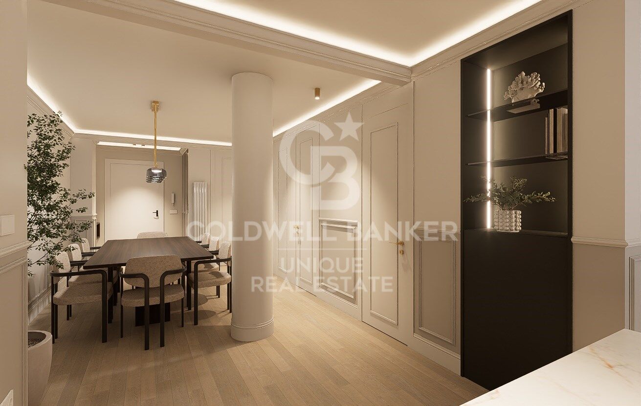 Fully refurbished flat in Barrio de Salamanca