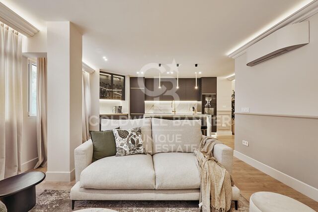Vollständig renovierte Wohnung in Barrio de Salamanca