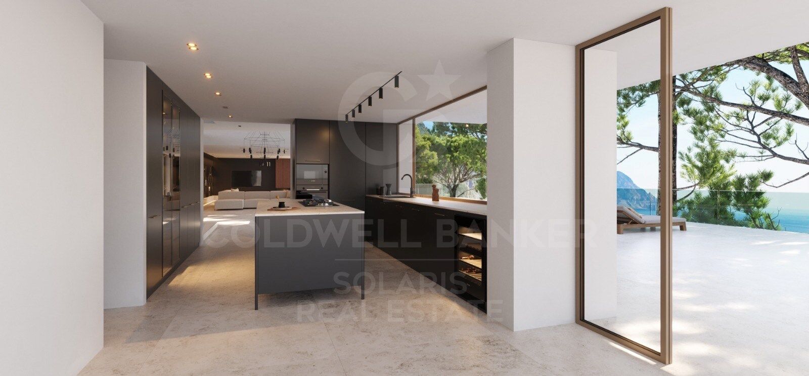 Villa Marblau - arquitectura de lujo con vistas al mar en cumbre del sol