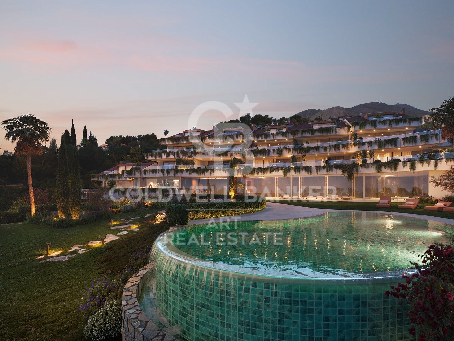 Complexe de logements de charme à quelques mètres de la plage à Benalmadena