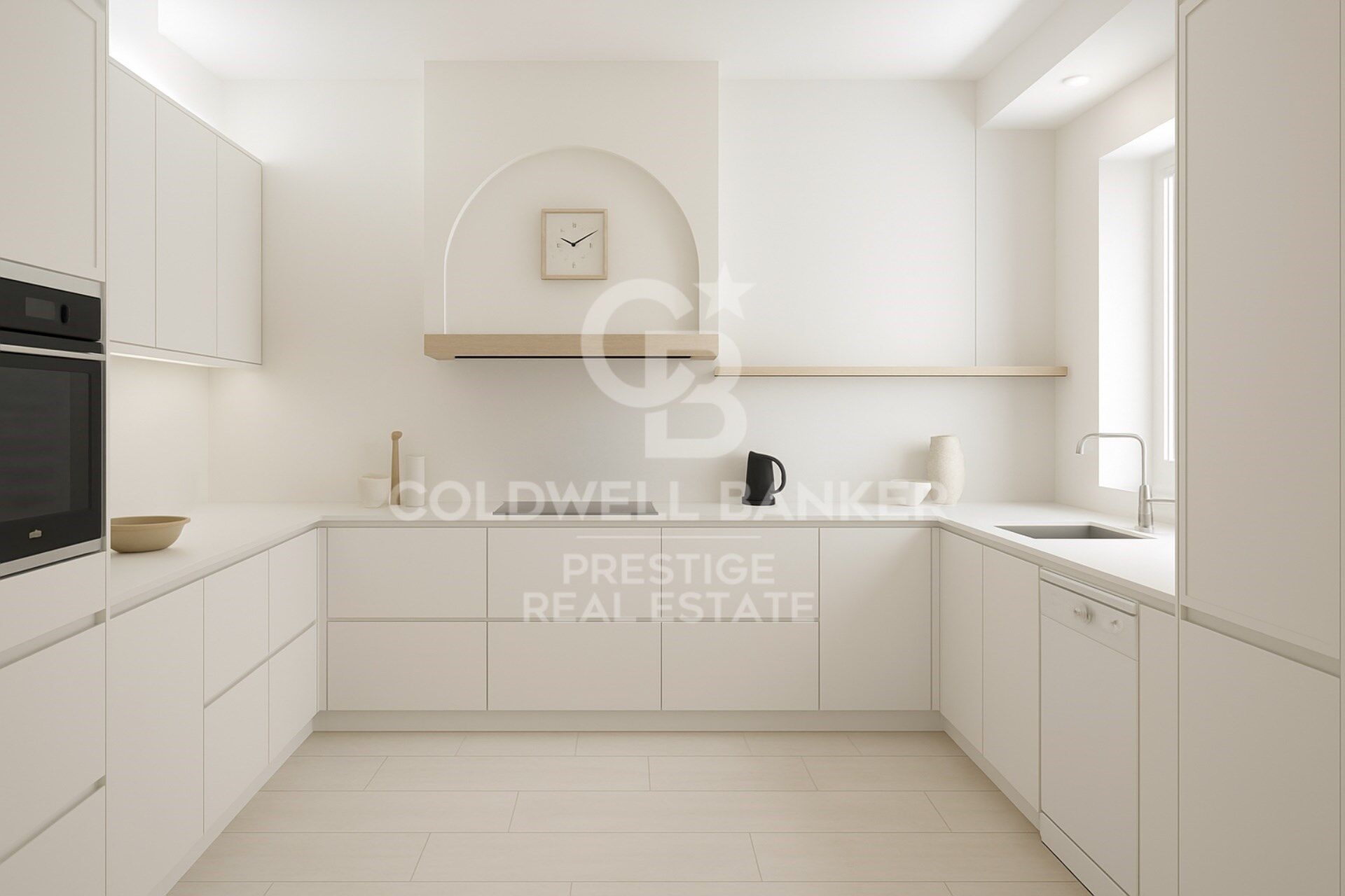 Bright flat with terrace and views to Turó Park, Barcelona
