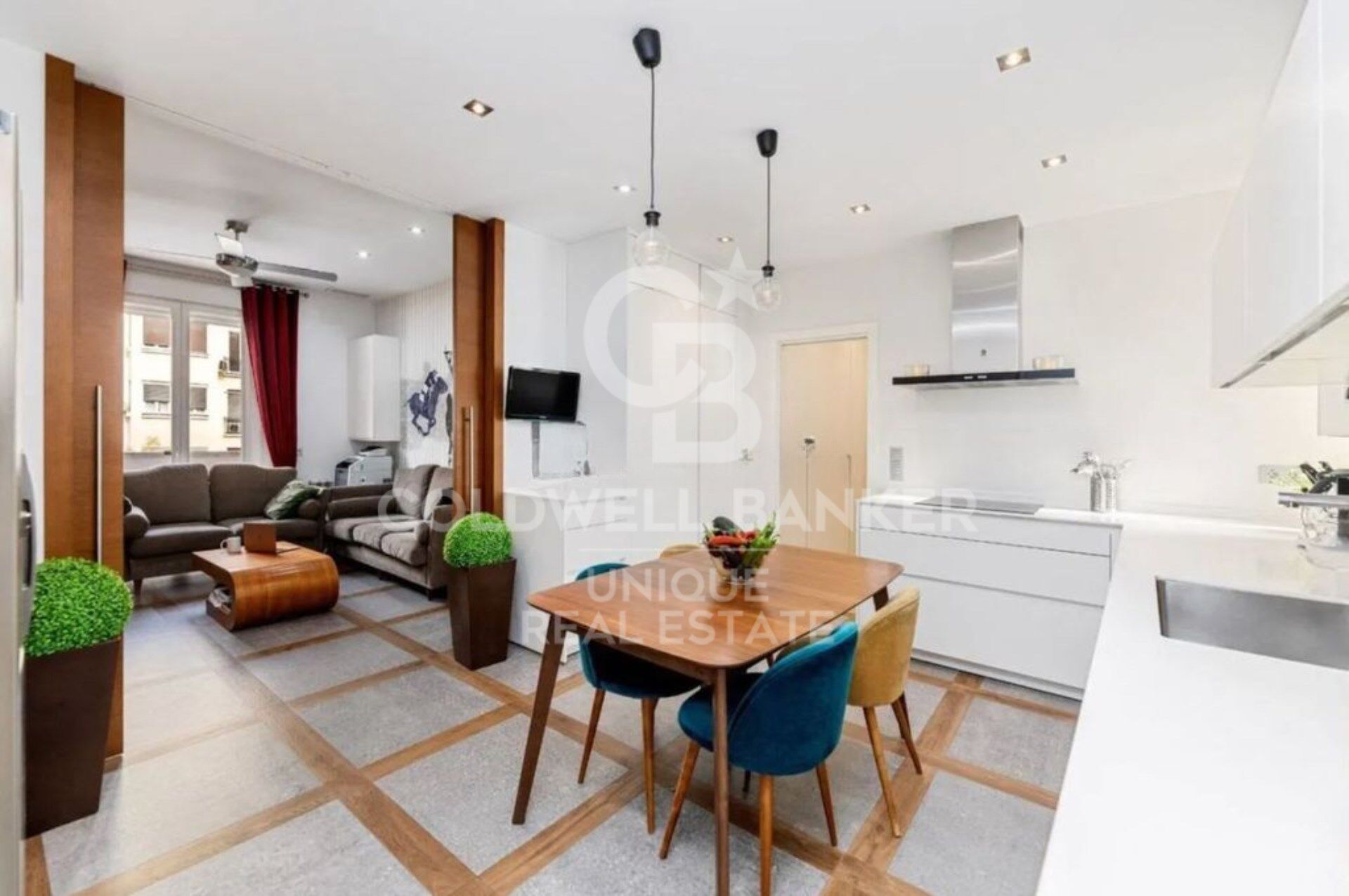 Appartement extérieur avec terrasse et 3 chambres à Goya, Madrid