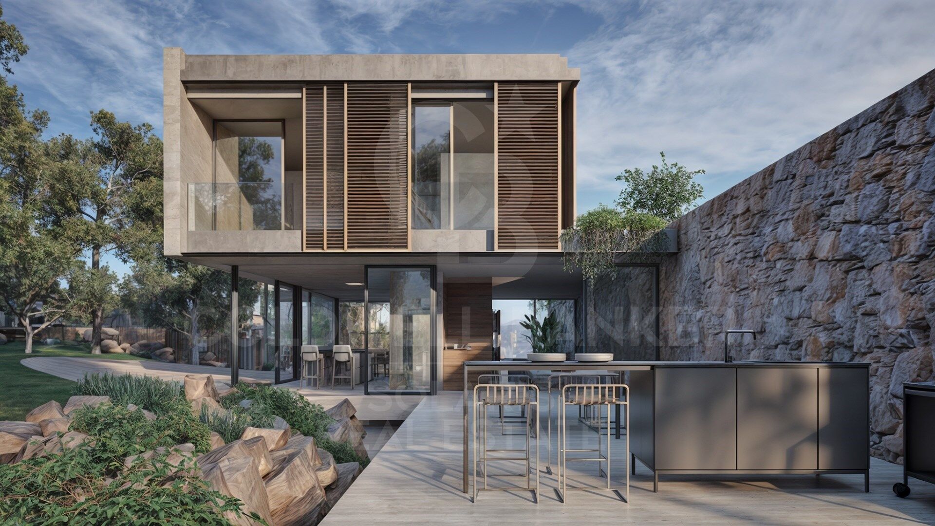 Villa Pensamiento - Upcoming construction of a 4-bedroom villa in Dénia