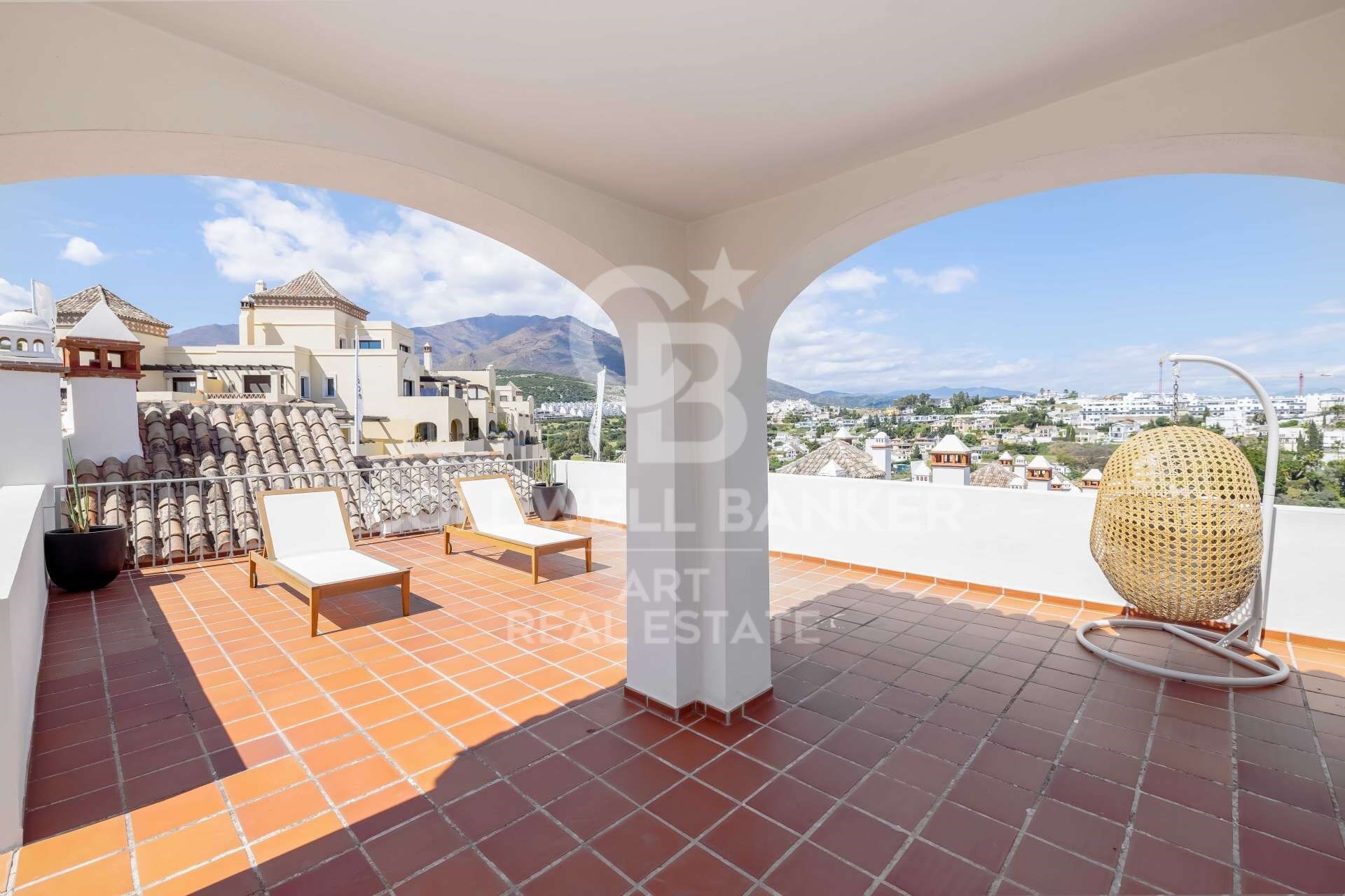 Residencial de casas adosadas con vistas al mar, Estepona