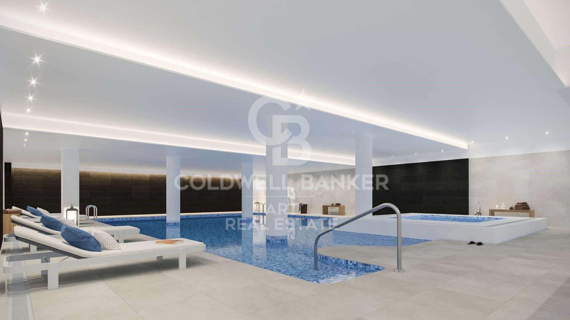 Residential development of townhouses with sea views, Estepona