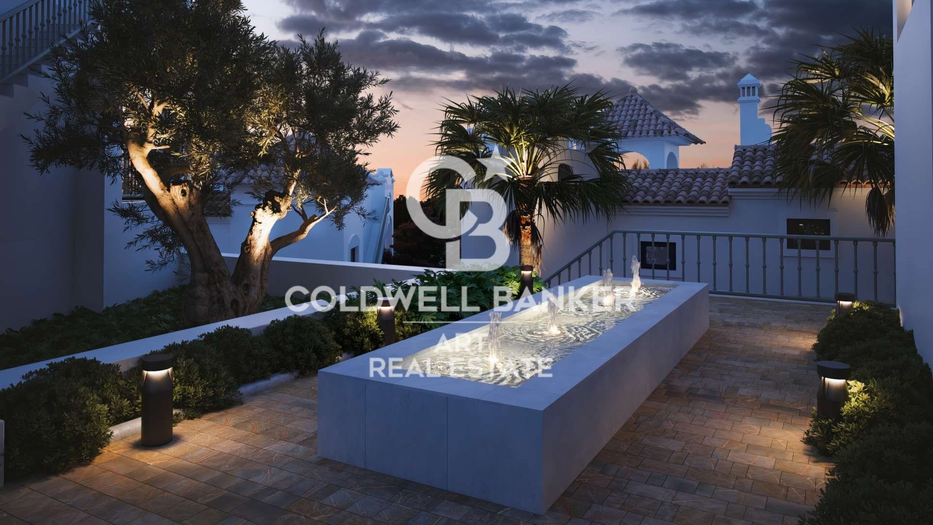 Residencial de casas adosadas con vistas al mar, Estepona