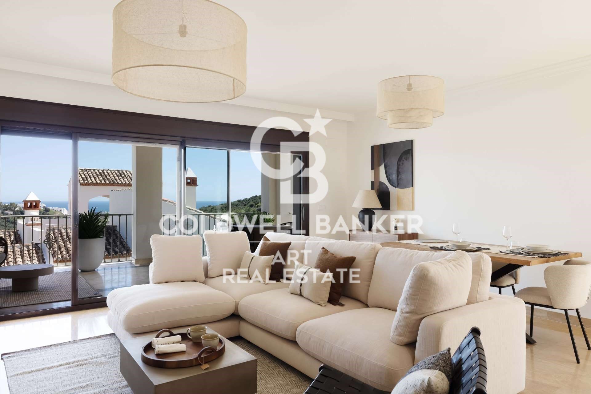 Residencial de casas adosadas con vistas al mar, Estepona