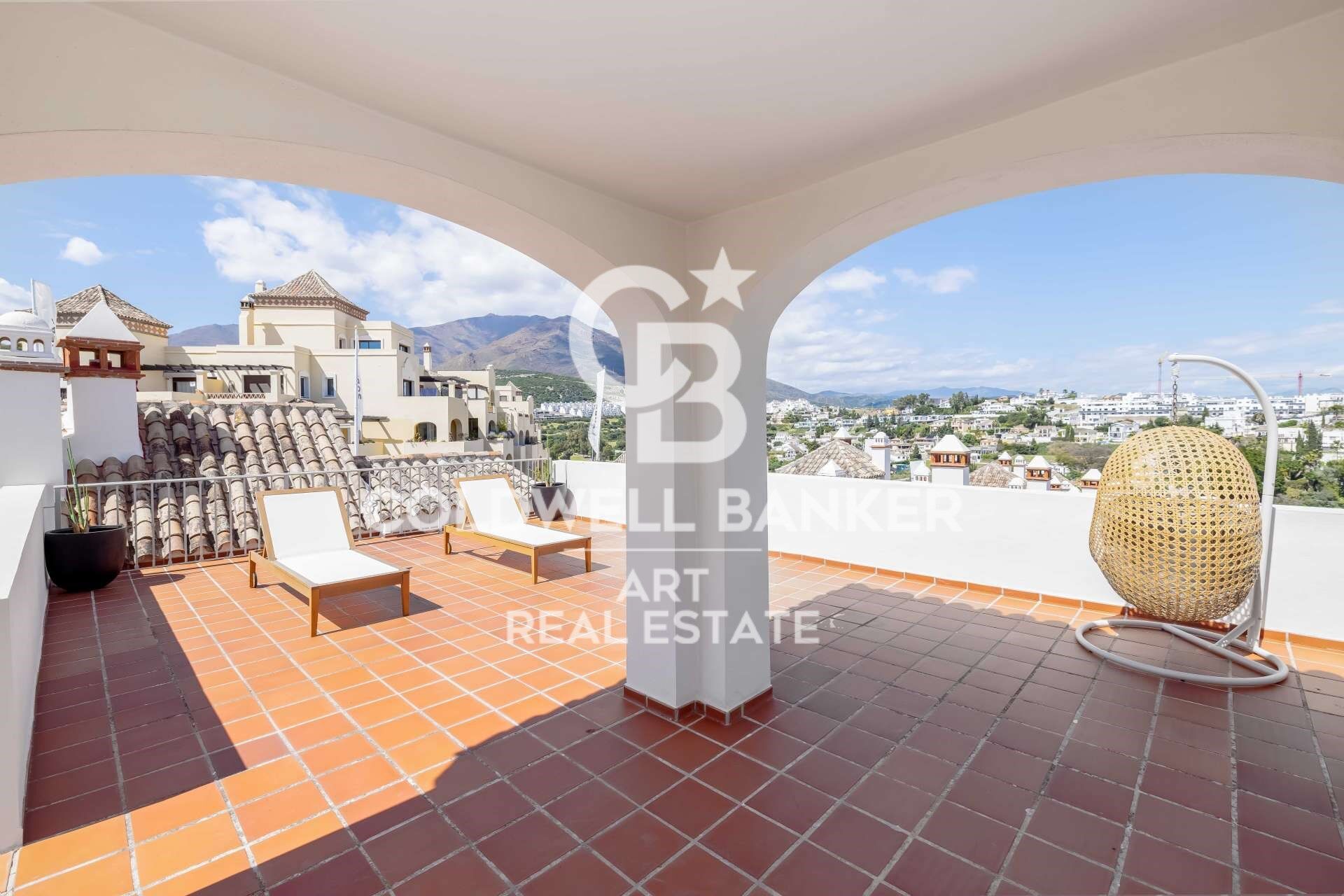 Residencial de casas adosadas con vistas al mar, Estepona