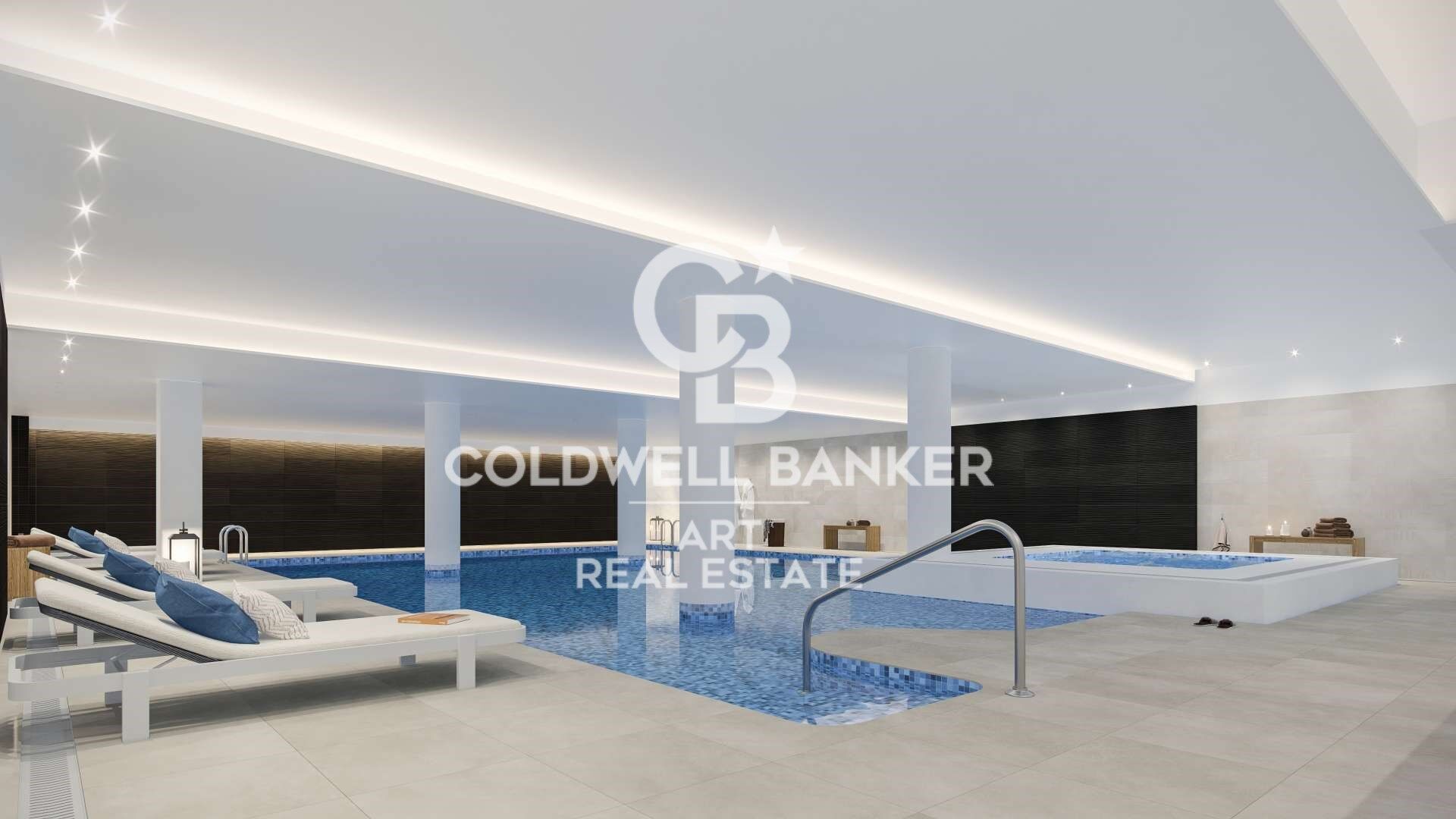 Wohnanlage aus Reihenhäusern mit Meerblick, Estepona