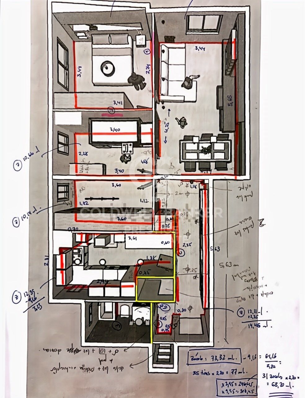 Gemütliche Wohnung in Sarria - Sant Gervasi.
