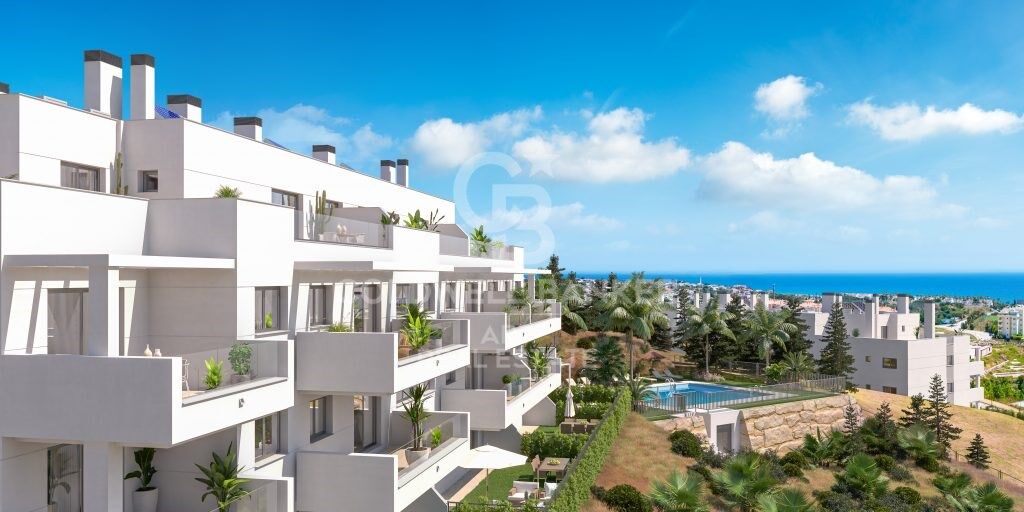 Modern apartments in a private gated community, Mijas Costa