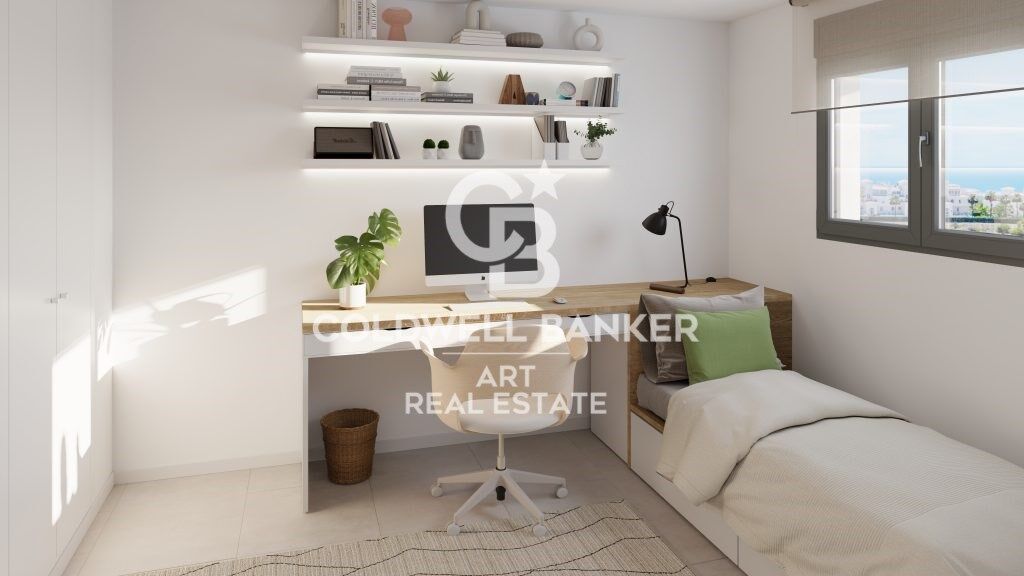 Modern apartments in a private gated community, Mijas Costa