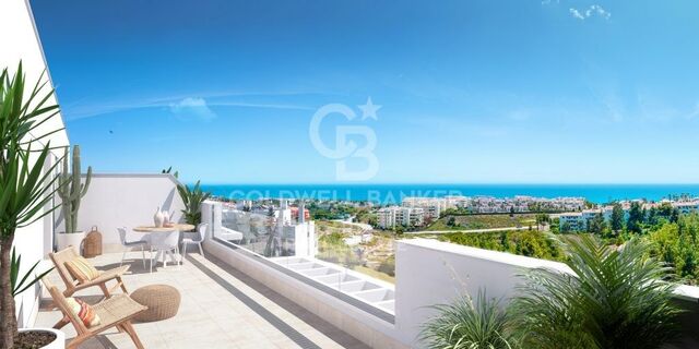 Viviendas modernas en comunidad privada cerrada, Mijas Costa