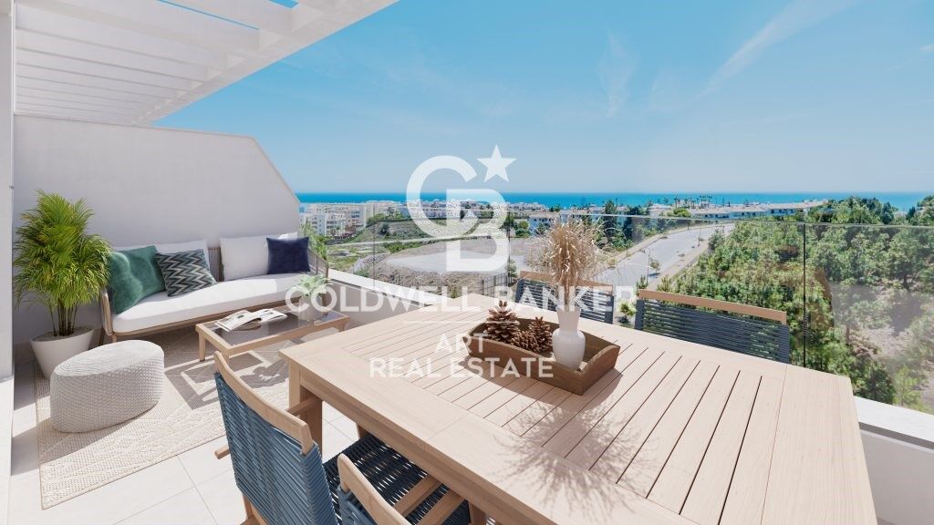 Modern apartments in a private gated community, Mijas Costa