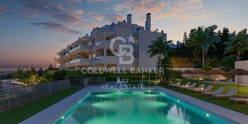 Moderne Wohnungen in einer geschlossenen Wohnanlage, Mijas Costa