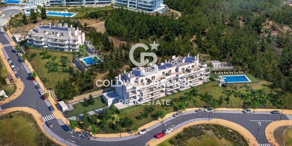 Modern apartments in a private gated community, Mijas Costa