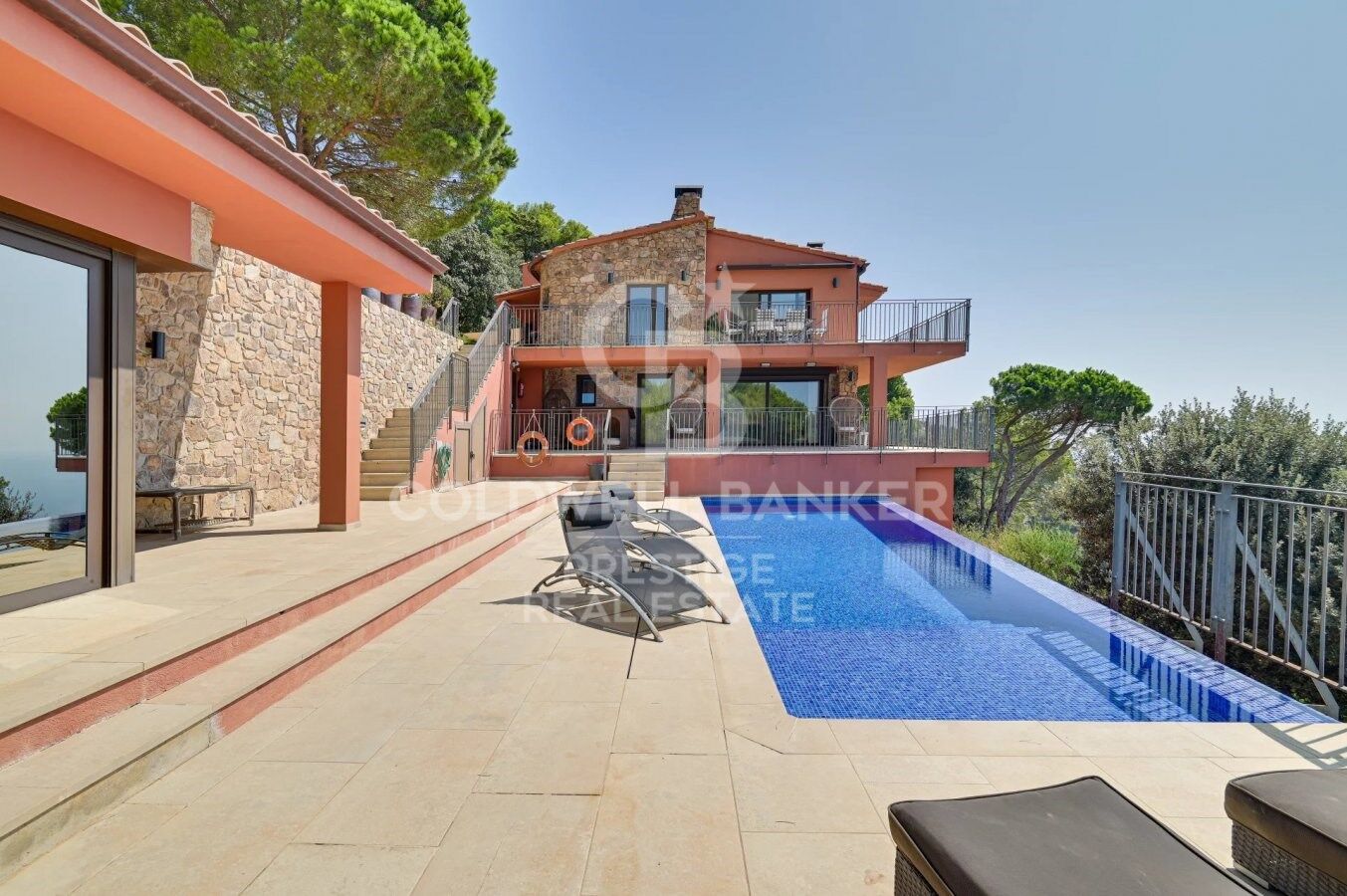 Villa de lujo con vistas panorámicas al mar en Aiguablava,Begur