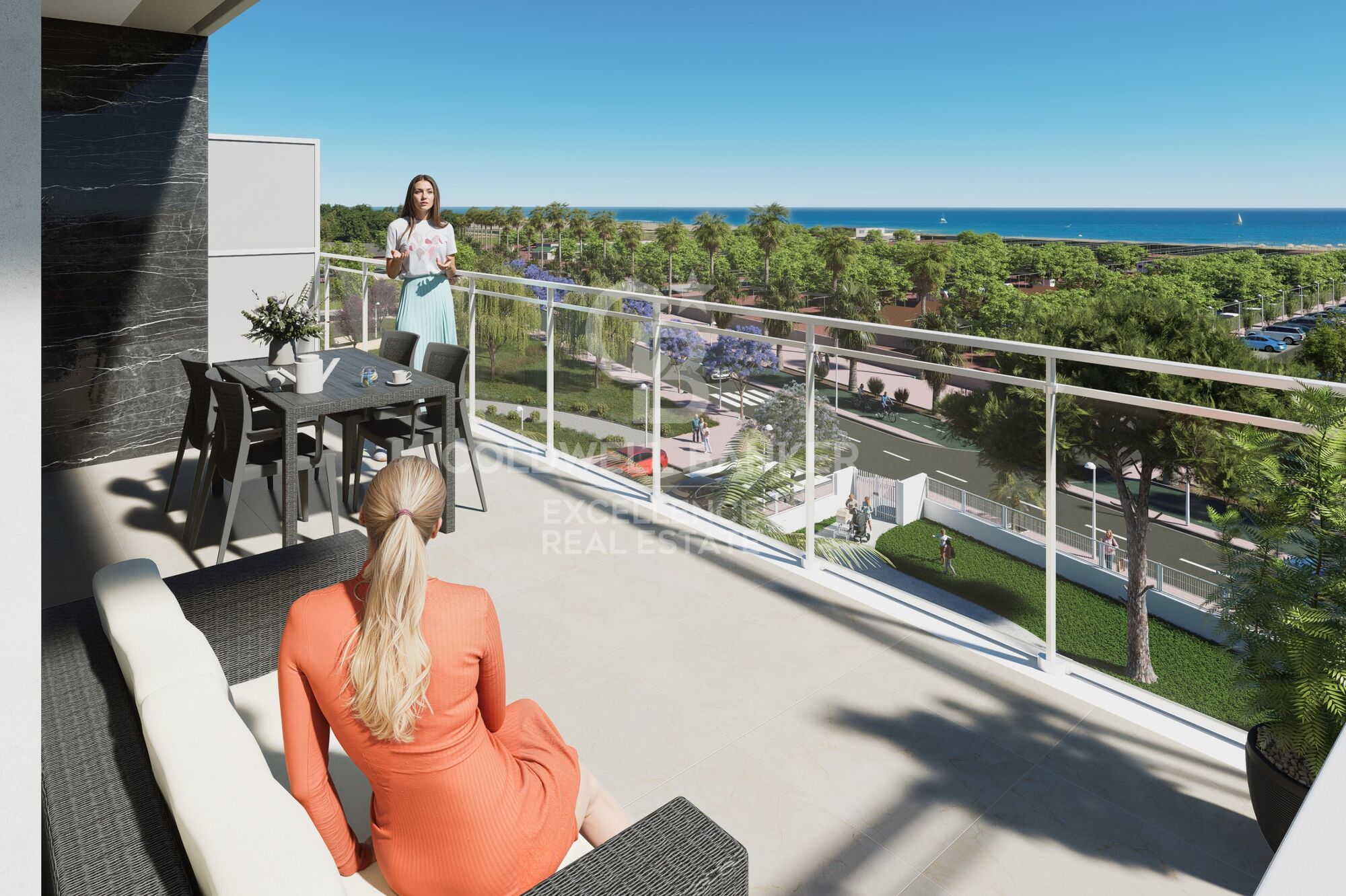 Neubauwohnungen direkt am Strand in Oropesa del Mar