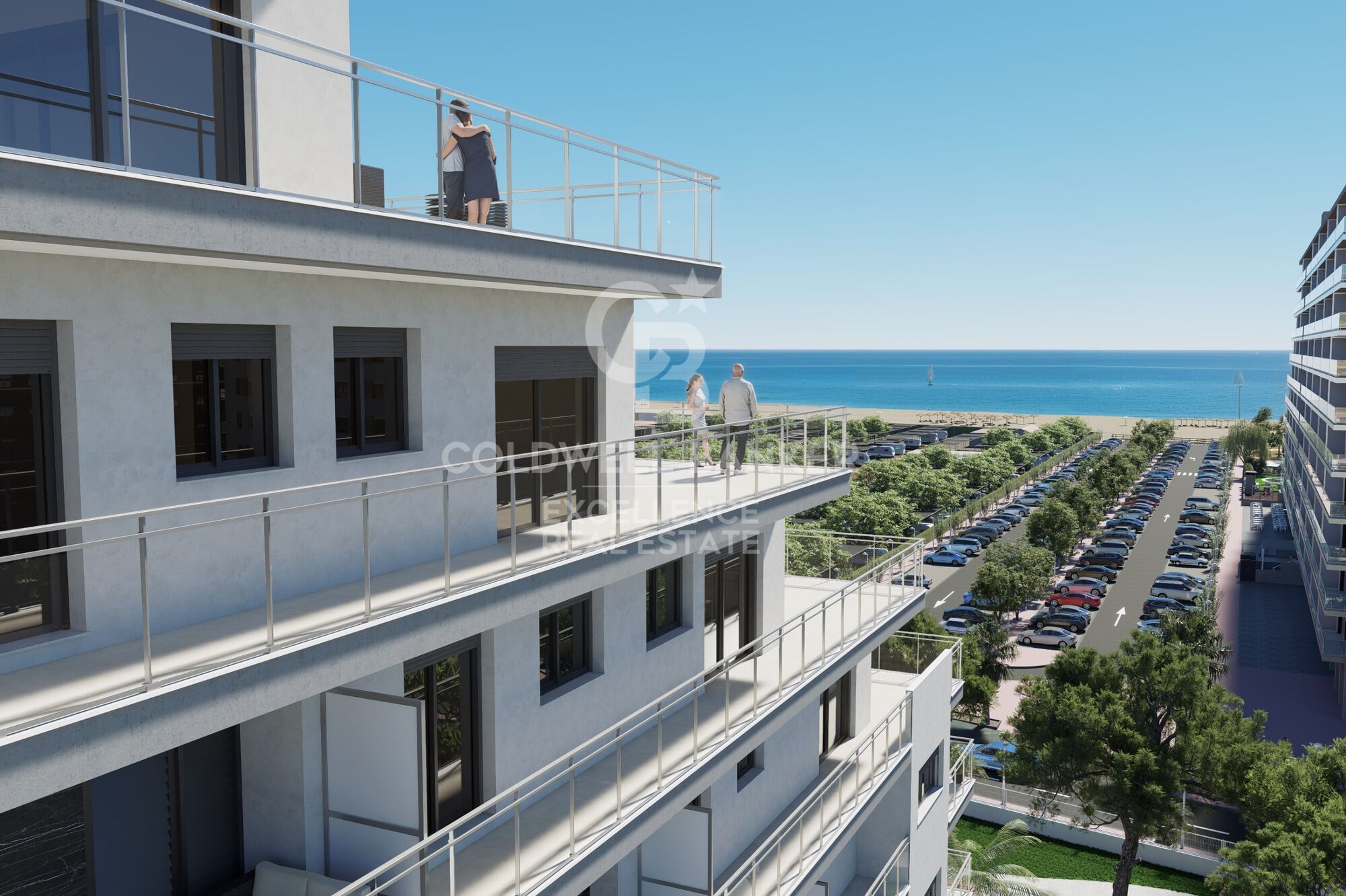 Neubauwohnungen direkt am Strand in Oropesa del Mar
