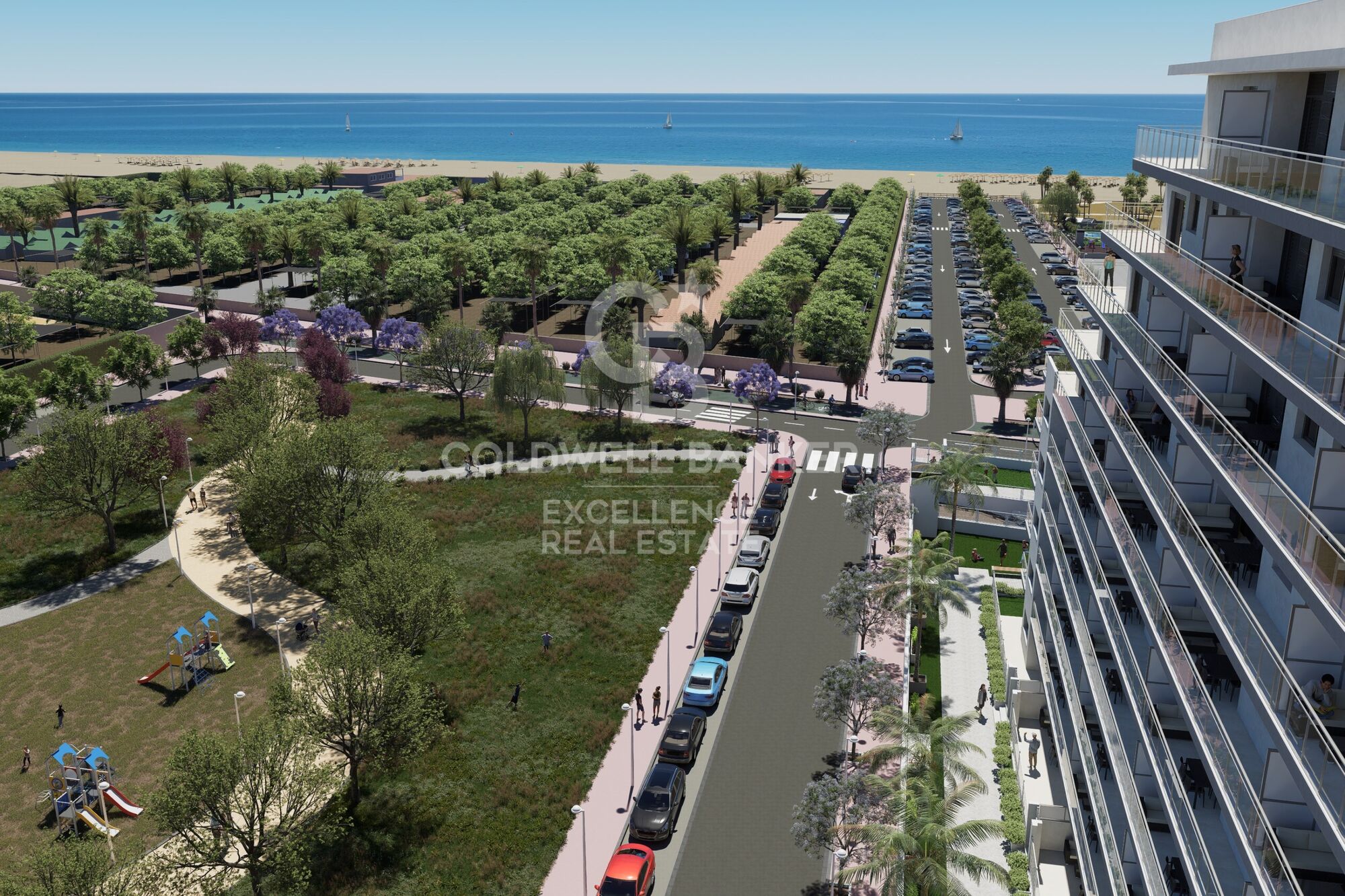 Neubauwohnungen direkt am Strand in Oropesa del Mar