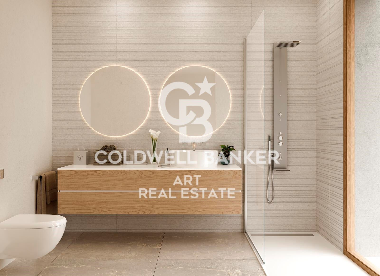 Modern Mediterranean townhouses with sea views in Manilva