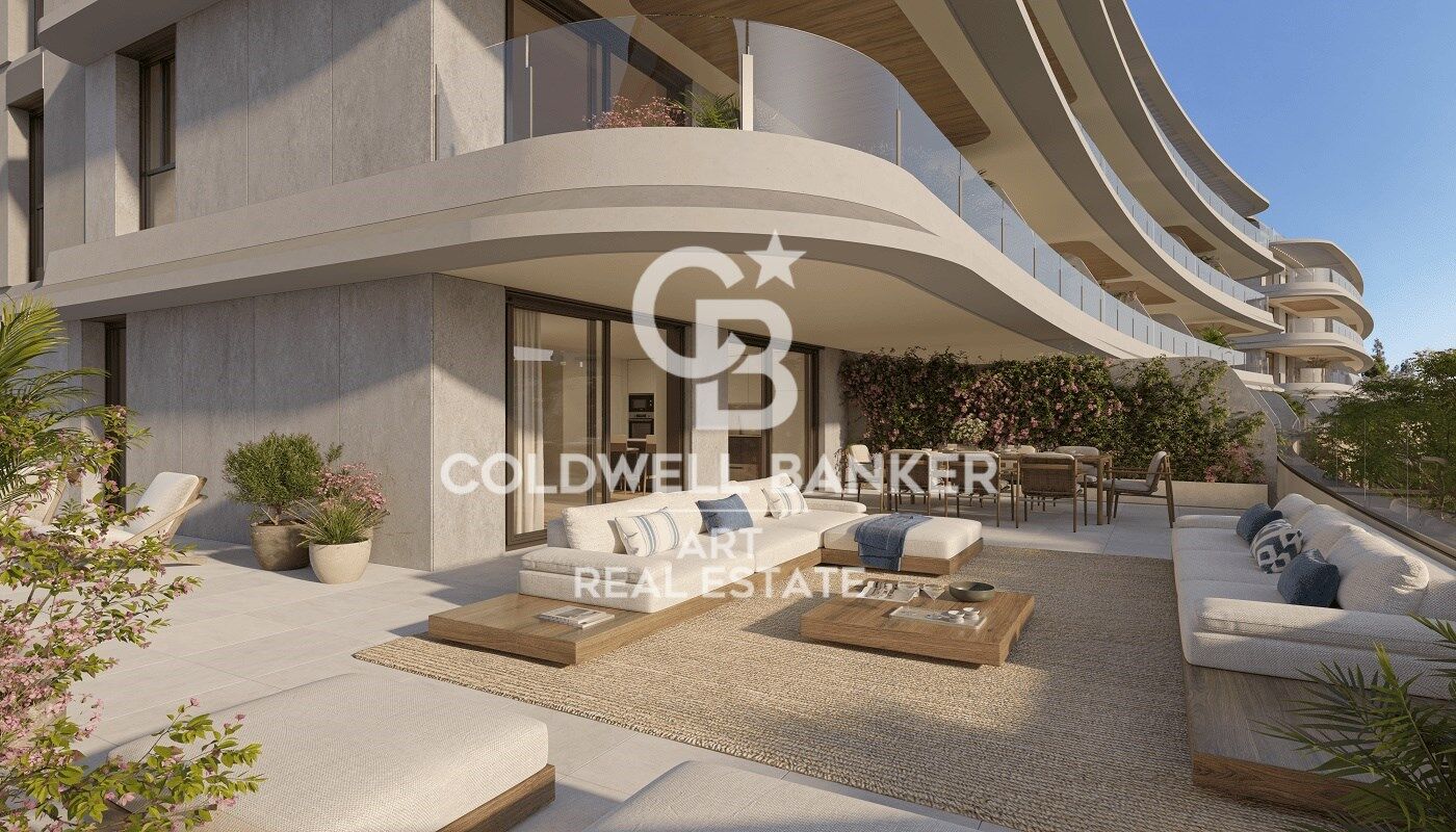 Apartments with panoramic sea and mountain views in Mijas