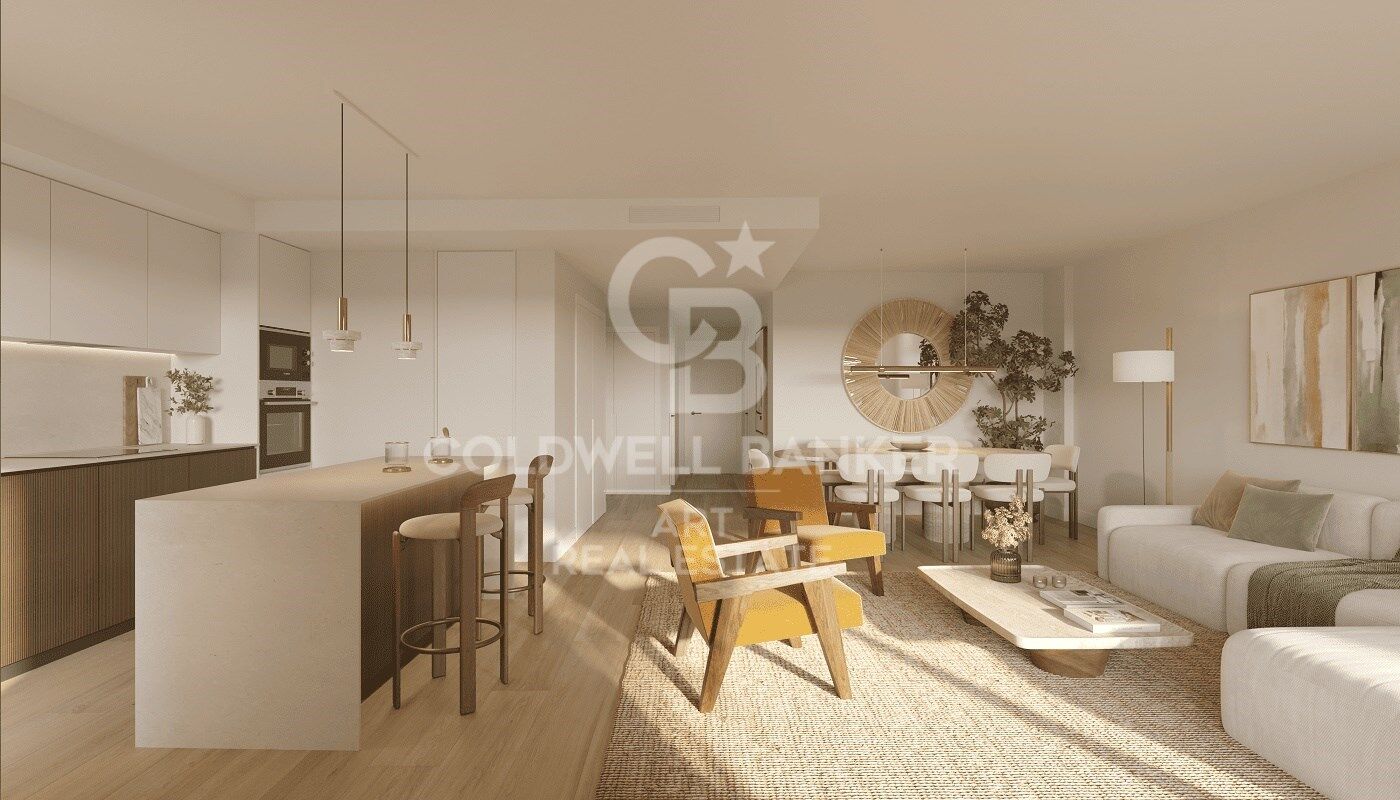 Apartamentos con vistas panorámicas al mar y a la montaña en Mijas