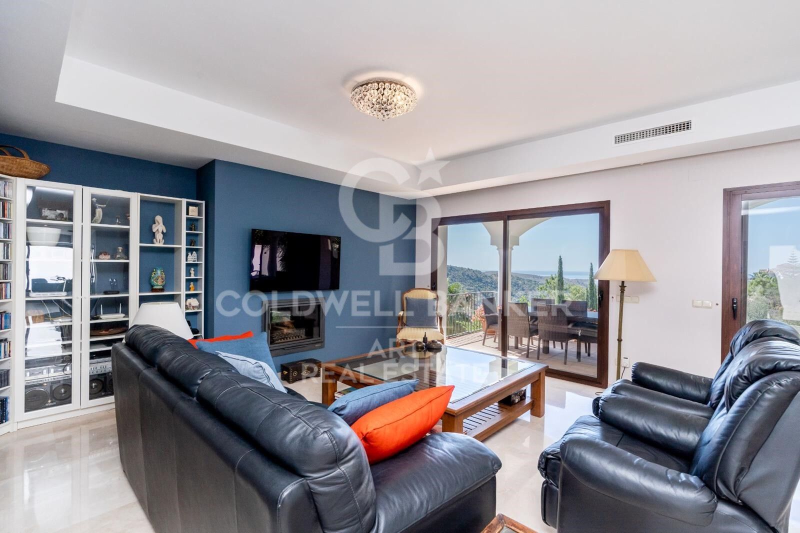 Wunderschöne freistehende Villa mit Panoramablick auf Meer und Berge, Monte Mayor, Benahavís