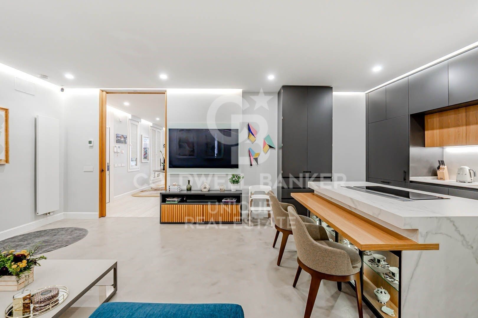 Piso reformado de 3 habitaciones a estrenar en Castellana, Madrid