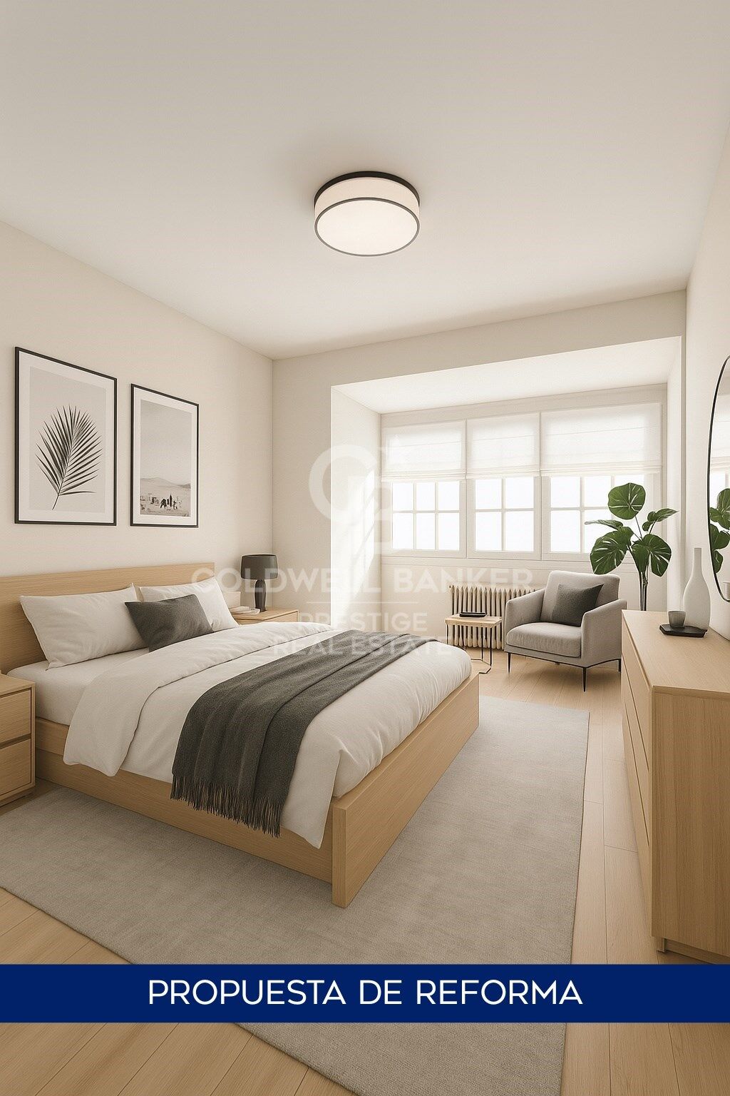 Vivienda con terraza, vistas y gran potencial de reforma en Sarria,Barcelona