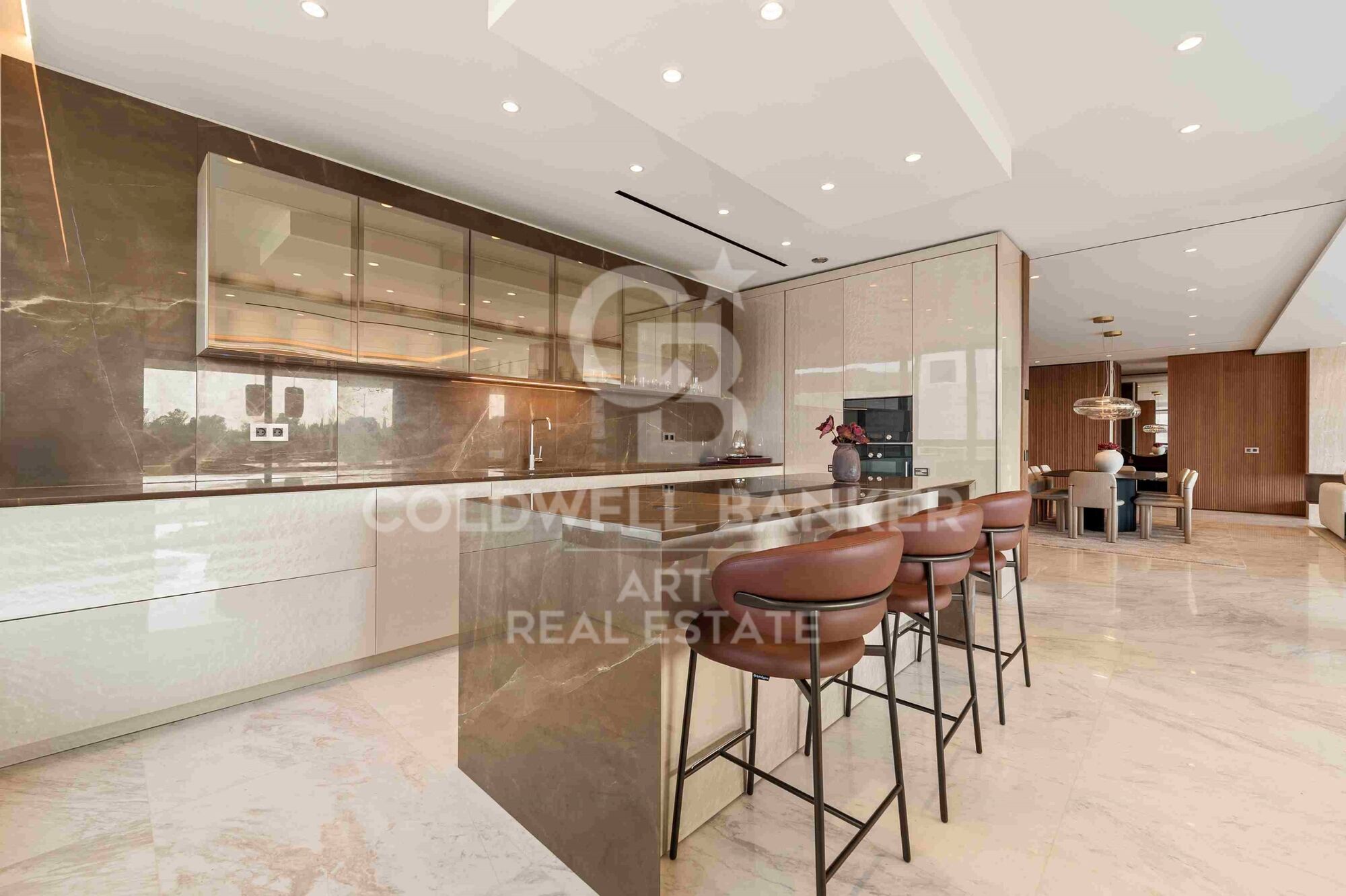 Zeitgenössisches Luxus-Meisterwerk mit Panoramablick, Goldene Meile, Marbella